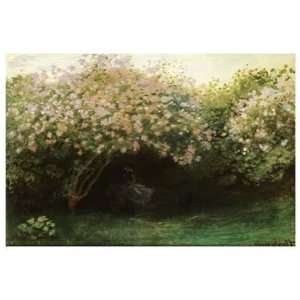  Le Repos sous les Lilas Claude Monet. 56.00 inches by 38 