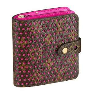 Louis Vuitton perforation compact zippe wallet