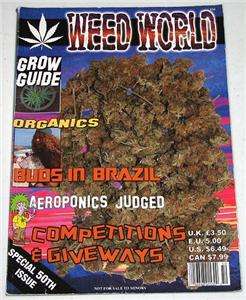 Weed World Magazine Issue #50 High UK Times Marijuana  