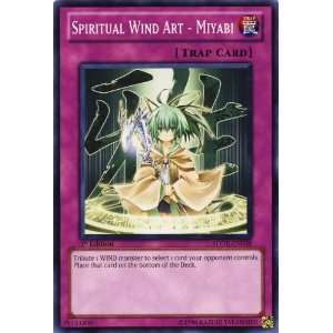   Card Spiritual Wind Art   Miyabi SDDL EN038 Common Toys & Games