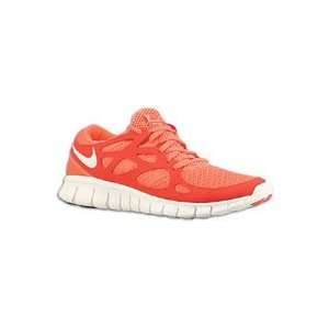  Nike Free Run + 2   Womens   Bright Mango/Action Red/Sail 