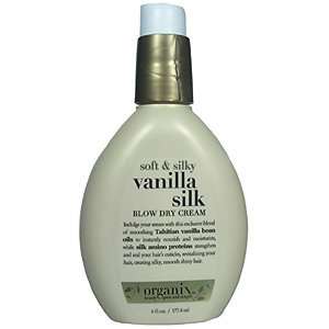  ORGANIX Soft & Silky Vanilla Sky Blow Dry Cream 6 oz/177.4 