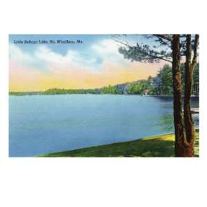   View of Little Sebago Lake, c.1949 Giclee Poster Print