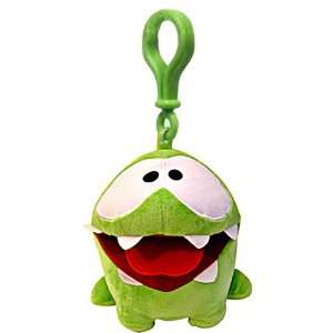  Hungry Om Nom ~2.5 Cut The Rope Mini Plush Backpack Clip 