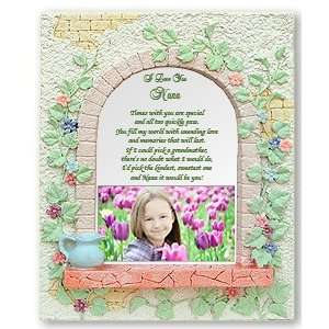   Love You, Nana Happy Mothers Day Poem in Beautiful Ceramic Frame