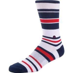  Stance Meridian Adult Sports Wear Socks 2Pk   White 