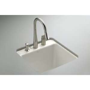  Park Falls Undercounter Sink with Three Hole Faucet Drilling, Ice Grey