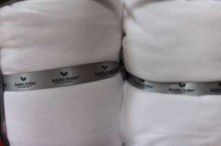 BERKSHIRE BEDDING KING SHEET SET MICROPLUSH WHITE   4PC  