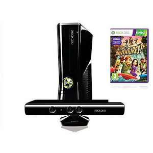 Microsoft Xbox 360 Kinect & Adventures Bundle 4 GB Black Console (NTSC 