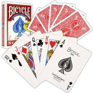 10 28328   Bicycle Standard Index Playing Cards   Red  