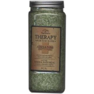 Village Naturals Therapy Aches & Pains Mineral Bath Soak 20 oz by 