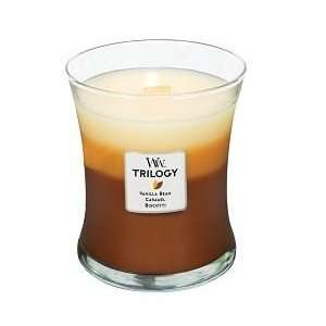  Woodwick Crackling Trilogy Candle Cafe Sweets 100 Hrs 