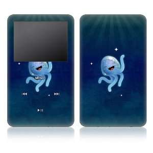  Apple iPod 5th Gen Video Skin Decal Sticker   Happy Squid 