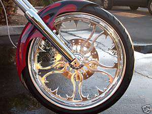 CHROME Custom Motorcycle Wheel 4 Harley Bagger Softail  