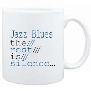  Mug White  Jazz Blues the rest is silence  Music 