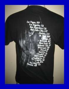 Korn Take a Look in the Mirror Tour T Shirt L Mint  