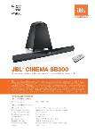  JBL SB 300 Soundbar and 150 Watt Subwoofer Electronics