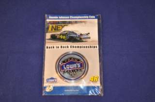 Jimmie Johnson #48 NASCAR Racing 2006 2007 Back to Back 