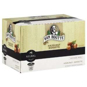 Van Houtte Vanilla Hazelnut Light Roast Coffee Keurig K Cups, 72 Count 