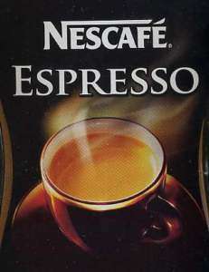 Nescafe Espresso Imported into Canada fr Eur. FastSHIP  