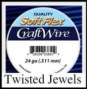 BLUE Colored Copper 24 Gauge Jewelry Craft Wire 20Yds  