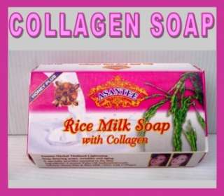 Anti Aging SOAP with COLLAGEN   DETERS WRINKLES Herbal 8858741900576 
