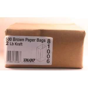  2# Kraft Paper Bag 500/bundle