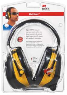 3M Digital AM/FM Worktunes Hearing Protector Earmuff  