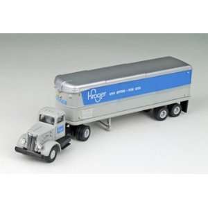  HO White WC22 w/Aerovan Trailer, Kroger Toys & Games