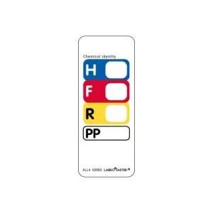  Hazcom (THIS®) Laboratory Label, 1 x 2 1/2 Paper 