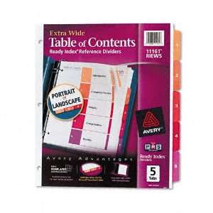   landscape formats.   The coordinating system of Table of Contents page