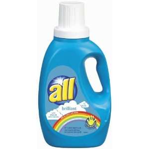  All Liquid Laundry Detergent, Brilliant with Color Safe 