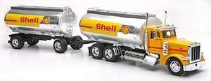 Peterbilt 379 Truck & Oil Twin Tank ( Shell ) 132 Scale Diecast Model 