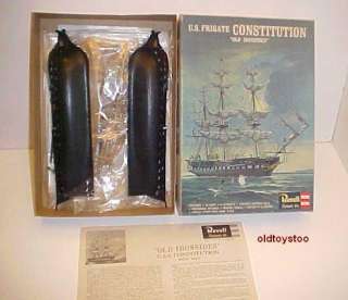 OLD IRONSIDES USS CONSTITUTION REVELL KIT 1966 MIB  