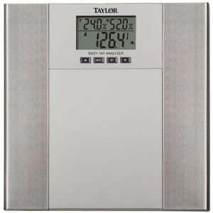   BIGGEST LOSER BY TAYLOR 5568BL BODY FAT & BODY WATER MONITOR WITH BMI