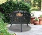 LARGE Outdoor Moose Fireplace Fire Pit Campfire Ring items in Big 