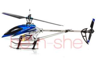   DH 9104 3CH Single Rotor Outdoor RC Helicopter w/ Gyro Blue  