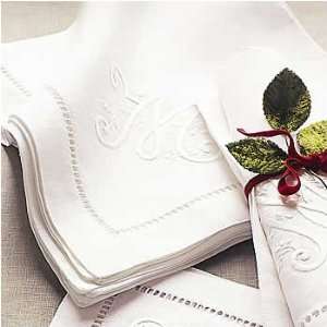   Linens From Italy Set Of Four Dinner Napkins H 22x22