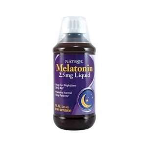  Natrol Melatonin 2.5 mg Liquid 8 fl oz Health & Personal 