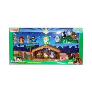 Little People Childrens Christmas Story Nativity Set (Includes Pink 