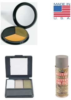 USA MADE Military Army Face Paint & Spray Paint  