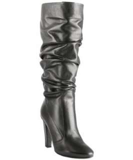 Jimmy Choo black calfskin Hallie tall boots  