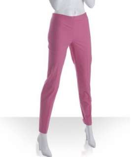 Moschino Cheap and Chic pink cotton blend slim fit pants   up 