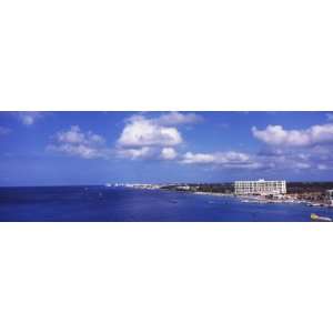   Waterfront, Cozumel, Mexico by Panoramic Images , 24x8