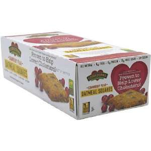  Corazonas Foods Oatmeal Squares, Cranberry Flax, 12 1.76 