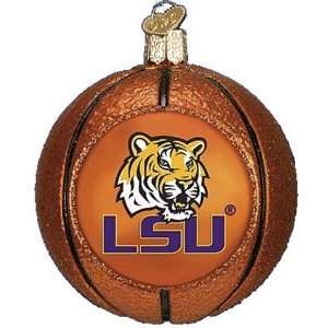  LSU Tigers Basketball Ornament