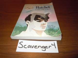 Hatchet Book Gary Paulsen Puffin Newbery Honor 1987 9780140327243 