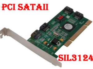 Ports PCI SATA II RAID Host Controller Card SIL3124  