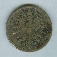   reich 10 ten pfennig f condition this coin is in f fine condition
