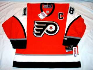   RICHARDS size LARGE Philadelphia Flyers CCM 550 Hockey Jersey   bnwt